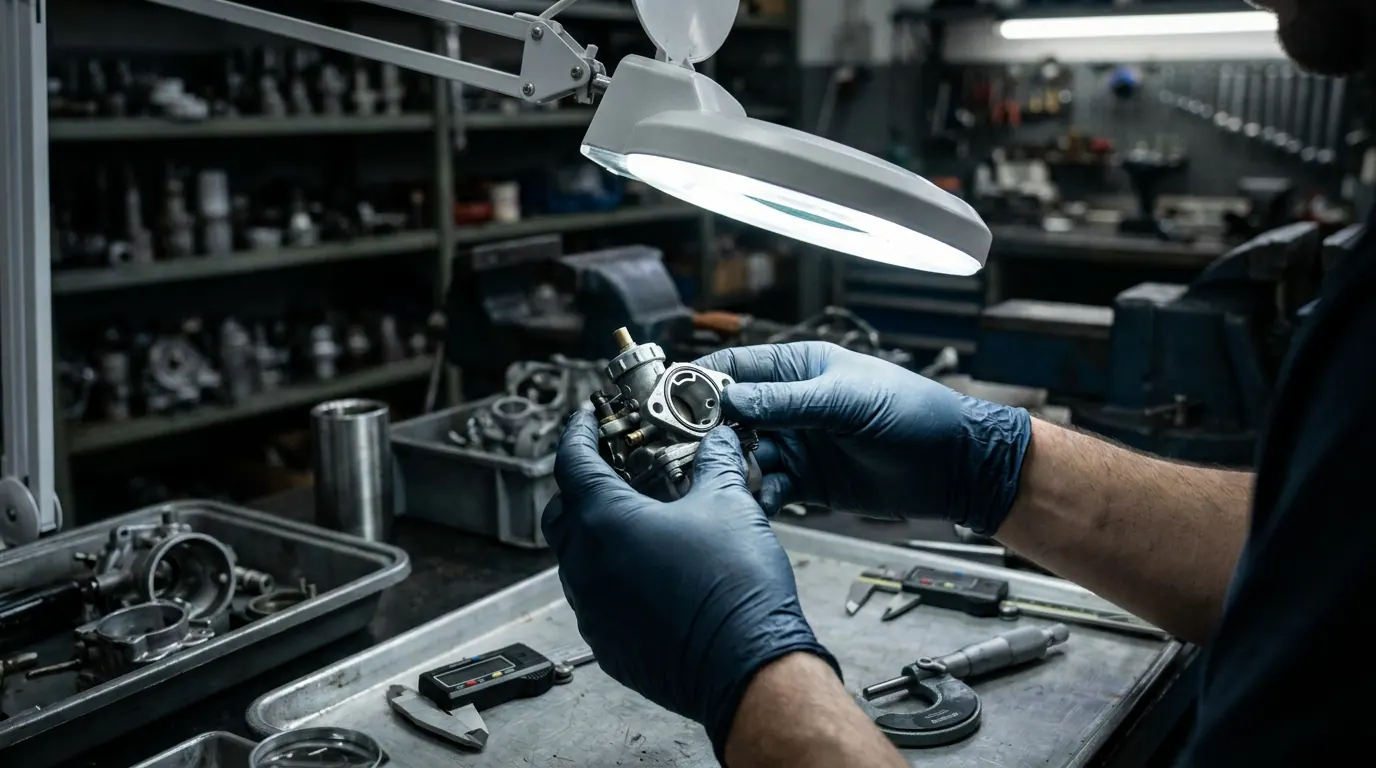 Quality inspection of automotive parts — reference visual