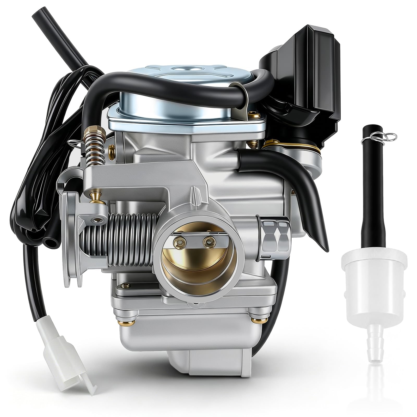 Replacement Carburetor for GY6 150cc 26mm for GY6 Scooter ATV and Moped Engines