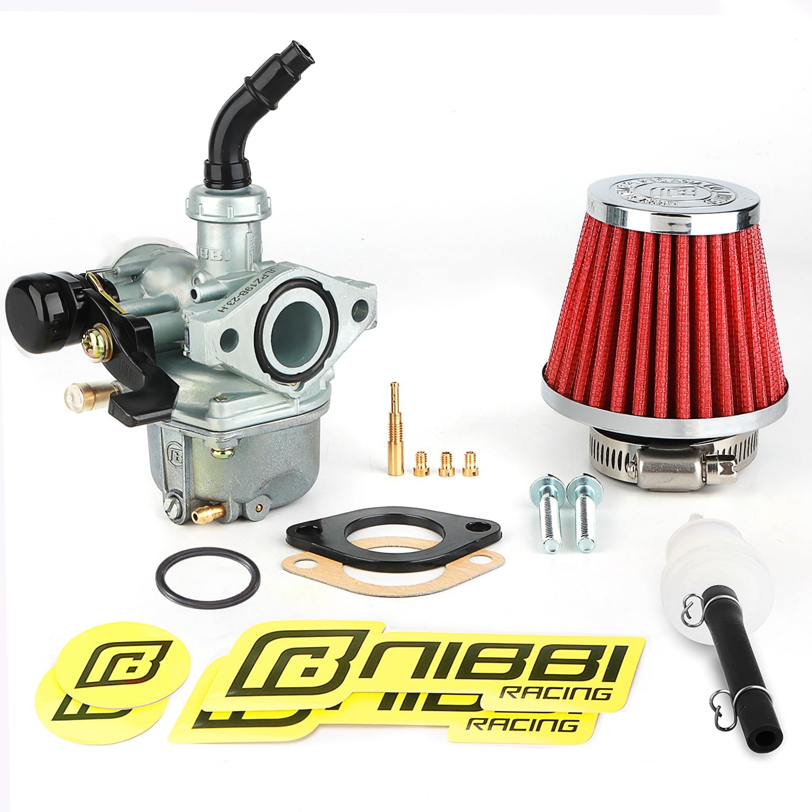 Replacement Carburetor for PZ19 50cc 70cc 90cc 110cc 125cc 19mm for ATV Dirt Bike Go Kart and Mini Bike Engines
