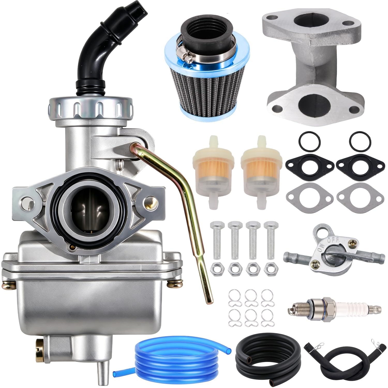 Replacement Carburetor for PZ20 50cc 70cc 90cc 110cc 125cc for ATV Dirt Bike Go Kart and Mini Bike Engines