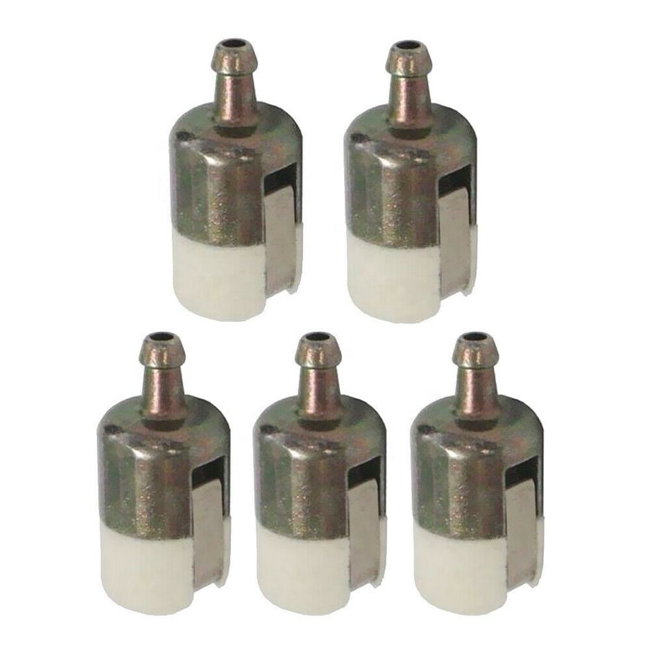 Small Aluminum In-Line Fuel Filter — Walbro 125-527 / Robin 3112 / Shindaiwa / Stihl FS85