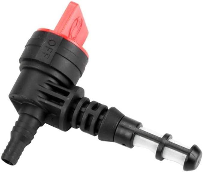 90° Fuel Shut-Off Valve with Screen — B&S 192980GS / 78299GS / Troy-Bilt