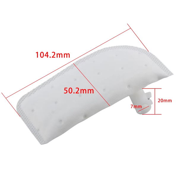 Motorcycle & Scooter Fuel Pump Strainer Filter — Universal EFI Fuel System Sock view 3