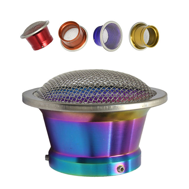 PWK / OKO / KSR Carburetor Air Filter Horn Cup — 50mm & 55mm with Mesh Screen view 3