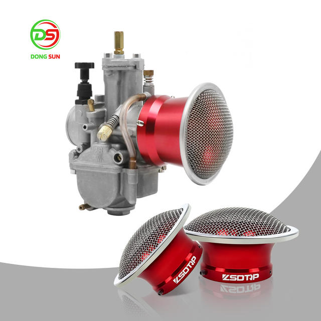 PWK / OKO / KSR Carburetor Air Filter Horn Cup — 50mm & 55mm with Mesh Screen