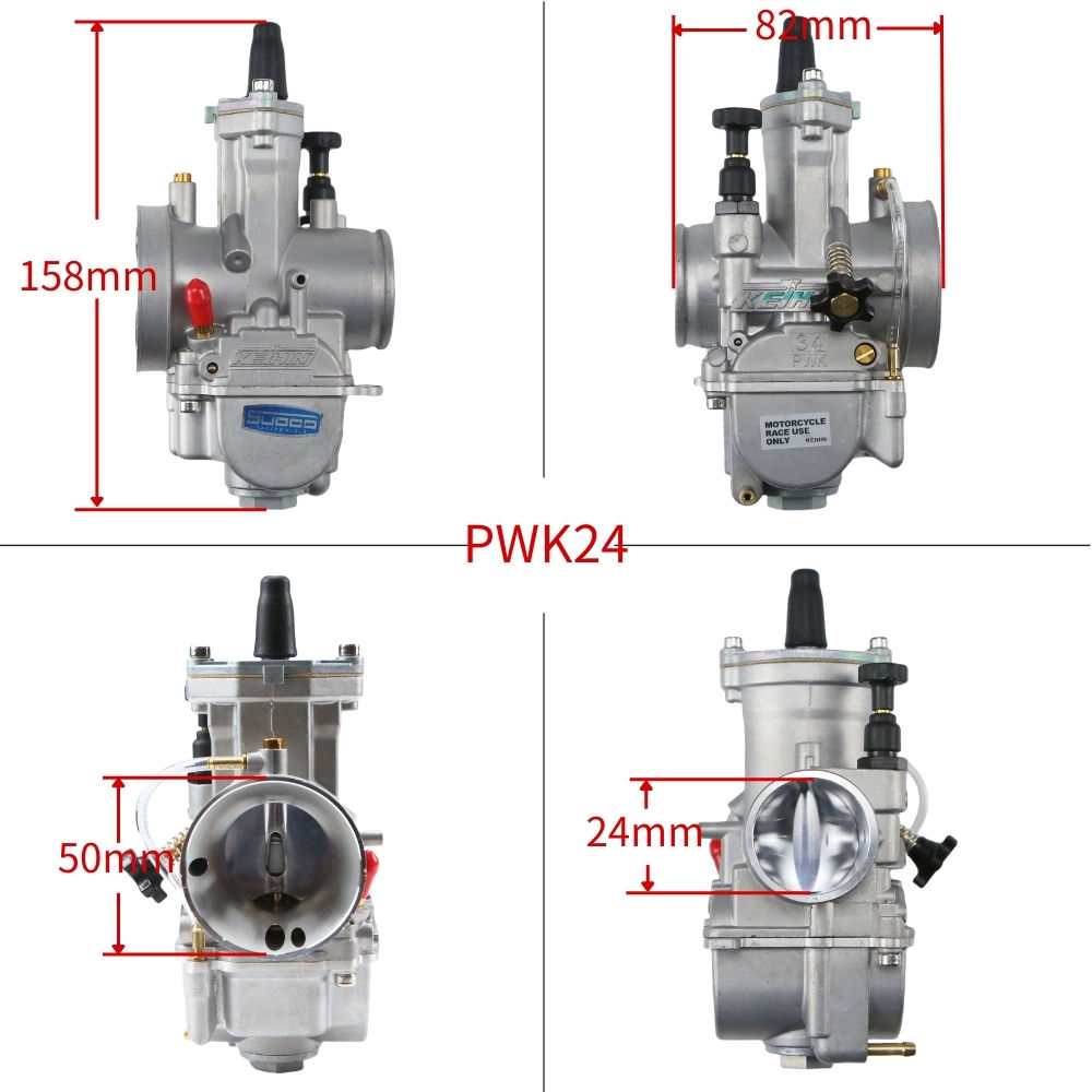 PWK Racing Carburetor 24–34mm Power Jet | 2T / 4T ATV & Motorcycle 75–250cc view 3