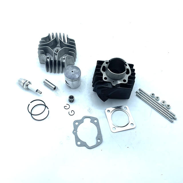 Suzuki ALT50 LT50 41mm Engine Rebuild Kit — Cylinder Piston Rings Top-End view 2